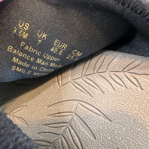 Bzees Black Smile More Bow Wedge Sandals Women 9.5 Slides Summer Slip On Shoes - Picture 9 of 10